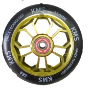 Колесо для трюковых самокатов, алюм., 100 мм, KMS форма медуза