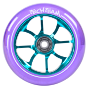 Колесо для трюк. самокатов, алюм, 110 мм X-Treme PO transparent purple(violet)