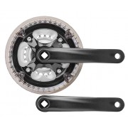 Система 26 HDL-L355 42х34х24 алюмин/сталь черно-серебристая