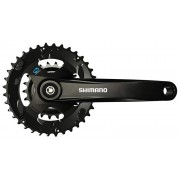 Система Shimano Altus, M315-2, 175 мм, 36/22T, кв, без. защ, цв. черн, для 7/8