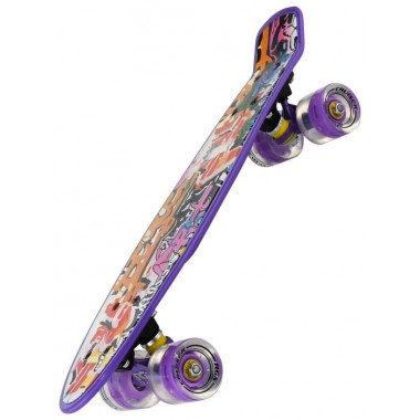 Мини-круизер PNB-07 22" светящиеся колеса (2021) Мини-круизер PNB-07 22" светящиеся колеса (2021)