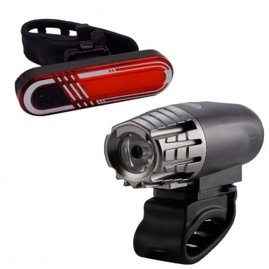 Комплект фонарей Briviga USB Bike Light Set: EBL-2256A + EBL-040 Комплект фонарей Briviga USB Bike Light Set: EBL-2256A + EBL-040
