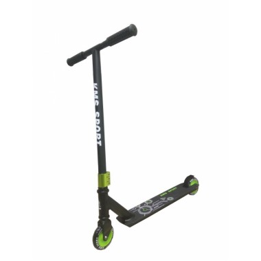 Самокат KMS SK- 402 трюковой,цв.черно-зеленый Самокат KMS SK- 402 трюковой,цв.черно-зеленый