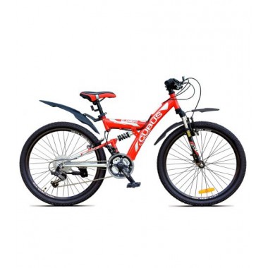 Складной велосипед 24 CUBUS красный/черный Складной велосипед 24 CUBUS красный/черный