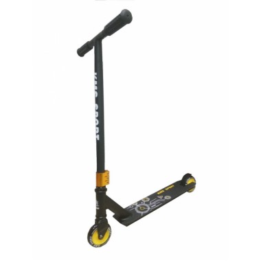 Самокат KMS SK- 402 трюковой,цв.черно-желтый Самокат KMS SK- 402 трюковой,цв.черно-желтый