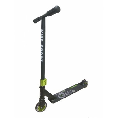 Самокат KMS SK- 403 трюковой,цв.черно-зеленый Самокат KMS SK- 403 трюковой,цв.черно-зеленый