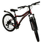 Горный велосипед 26 CONRAD BLAU MD "15" Matt Black/Red  (2021)