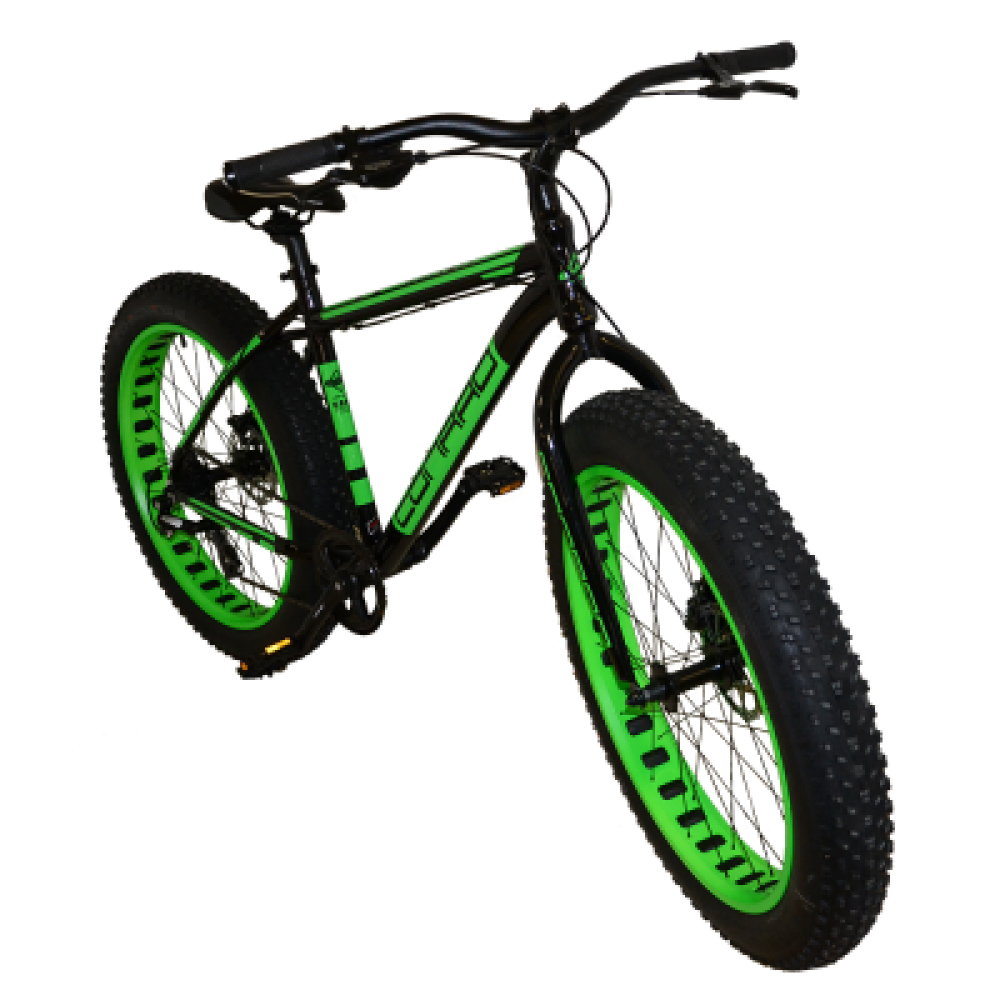Fat bike 26. Велосипед Fatbike 26. Фэтбайк 26 fat Conrad Jumbo 1.0 "19" Black/Green. Велосипед Green 26 фэтбайк.
