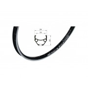 Обод 27.5 Dragon Line 584 х 19, двойной 32 спицы