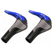 Грипсы + рога с алюминиевыми зажимами 2 стороны