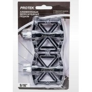 Педаль алюминиевая "МТВ" черная "ПАУК"