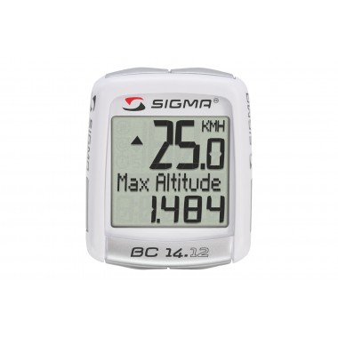 Sigma Велокомпьютер BС 14.12. 12 функций + альт. Sigma Велокомпьютер BС 14.12. 12 функций + альт.