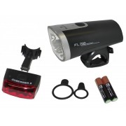 Набор фара+зад.фонарь  SiGMA  FL 710