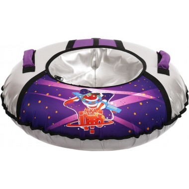 Тюбинг ТБ1КР85 Пришельцы баклажан/серебро Тюбинг ТБ1КР85 Пришельцы баклажан/серебро