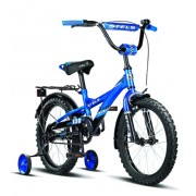 Детский велосипед 16 Stels Pilot 130 черно- зеленый