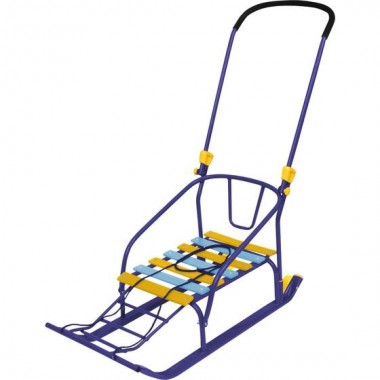 Санки дет., "Тимка 6" - Комфорт цв.,сиреневый Т6К Санки дет., "Тимка 6" - Комфорт цв.,сиреневый Т6К