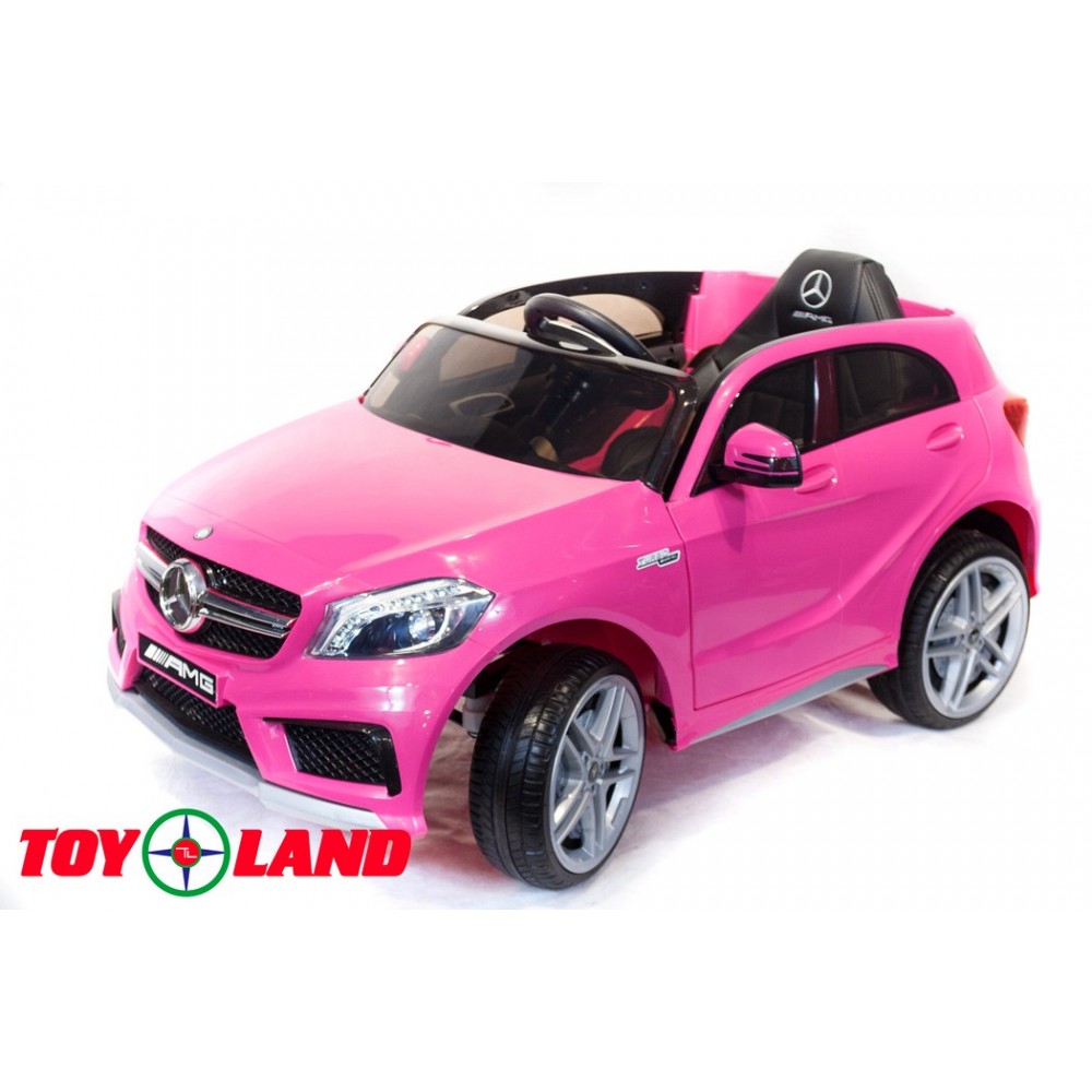 Машинка для детей 8 лет. Детский электромобиль Toyland Mercedes-Benz a45 розовый. Barty автомобиль Mercedes-Benz a45. Детский электромобиль Mercedes-Benz 6688. Электромобиль красный Мерседес River Toys джип.
