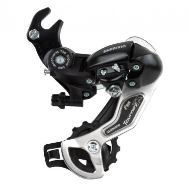 Задний переключатель Tourney, TX35, 6/7ск., крепление на ось на горизонтальн. дропаут. Задний переключатель Tourney, TX35, 6/7ск., крепление на ось на горизонтальн. дропаут.