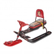 Снегокат "Тимка спорт 1" Графити (красный) (выс.540мм)
