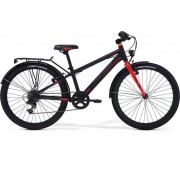 Подростковый велосипед J24  Merida Dino  Matt Black/Red